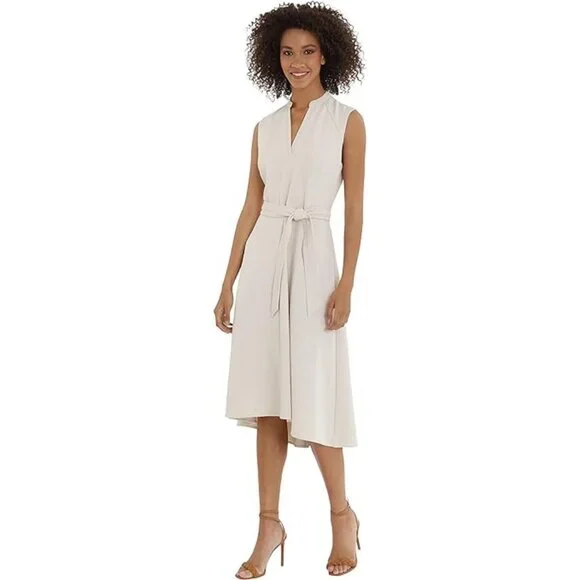 Maggy London Dresses Maggy London Seamed Sleeveless Fit Flare